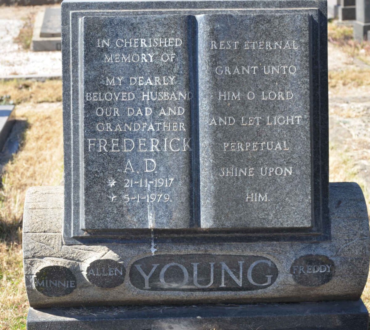 YOUNG Frederick A.D. 1917-1979