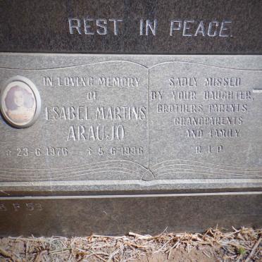 ARAUJO Isabel Martins 1976-1996