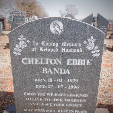 BANDA Chelton Ebbie 1929-1996