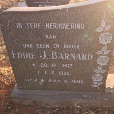 BARNARD Eddie J. 1962-1982