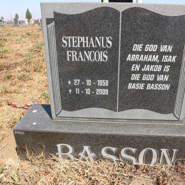 BASSON Stephanus Francois 1958-2009