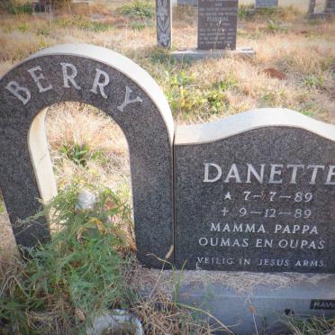 BERRY Danette 1989-1989