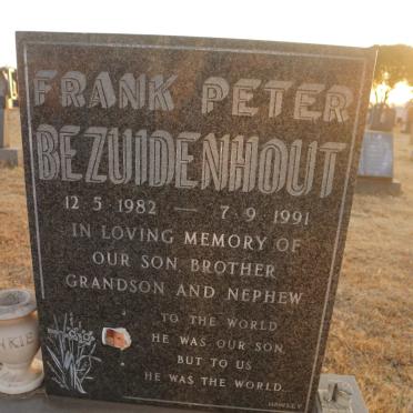 BEZUIDENHOUT Frank Peter 1982-1991