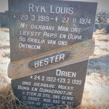 BESTER Ryk Louis 1919-1974 &amp; Drien 1922-1999