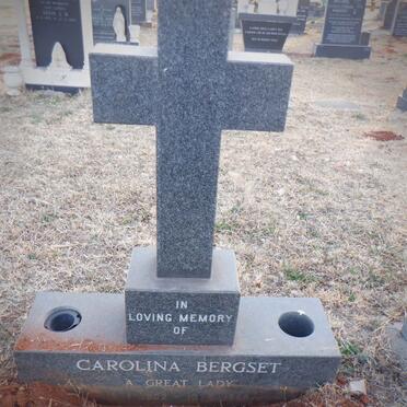 BERGSET Carolina 1902-1986