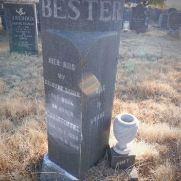 BESTER Christoffel 1923-1979