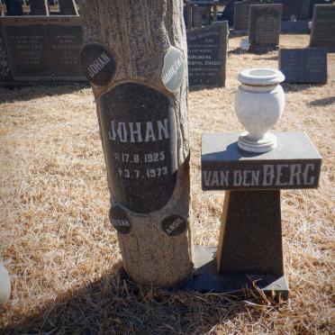 BERG Johan, van den 1925-1973