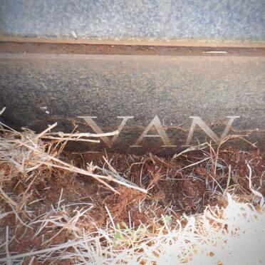 BERGH Willem Daniel F., van den 1897-1978 &amp; Hester D.P.P. 1902-1984