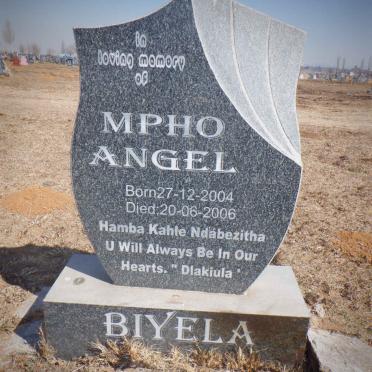 BIYELA Mpho Angel 2004-2006