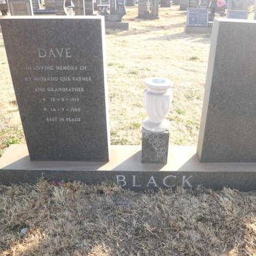 BLACK Dave 1919-1985