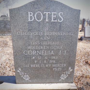BOTES Cornelia J.J. 1913-1991