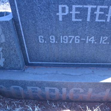 BORDIGLIA Peter 1976-1976