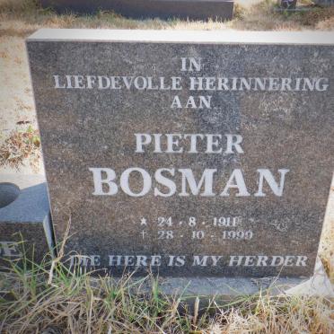 BOSMAN Pieter 1911-1999