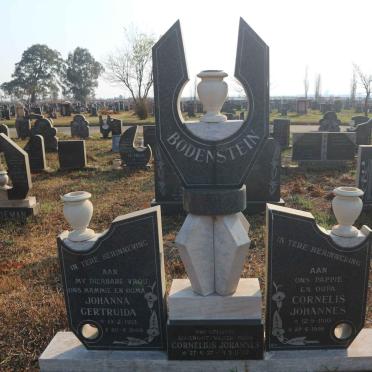 BODENSTEIN Cornelis Johannes 1910-1998 &amp; Johanna Gertruida 1913-1989 :: BODENSTEIN Cornelius Johannes 1937-1992