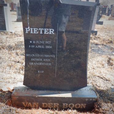 BOON Pieter, van der 1927-2004