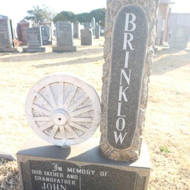BRINKLOW John 1930-1971