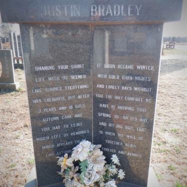 BRADLEY Justin 2000-2003
