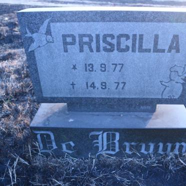 BRUYN Priscilla, de 1977-1977