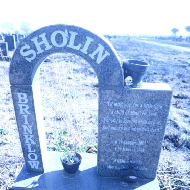 BRINKLOW Sholin 2001-2001