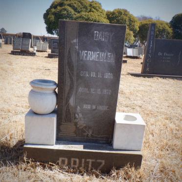 BRITZ Daisy Vermeulen 1903-1972