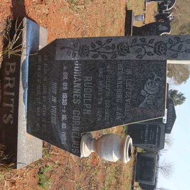 BRITS Rudolph Johannes Cornelius 1930-1993