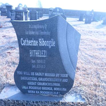 BUTHELEZI Catherine Sibongile 1930-2010
