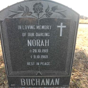 BUCHANAN Norah 1919-1969