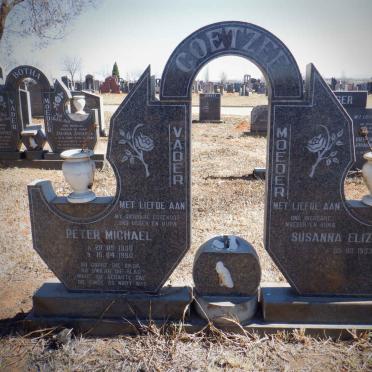 COETZEE Peter Michael 1930-1990 &amp; Susanna Elizabeth 1933-