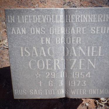 COERTZEN Isaac Daniël 1954-1973