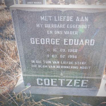COETZEE George Eduard 1968-1998