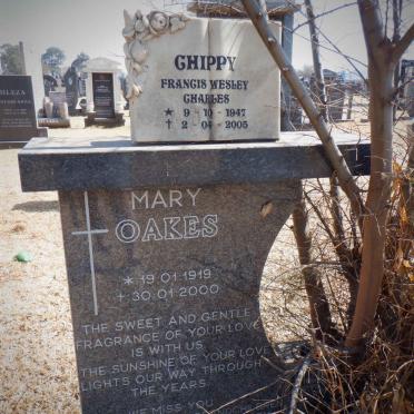 CHIPPY Francis Wesley Charles 1947-2005 :: OAKES Mary 1919-2000