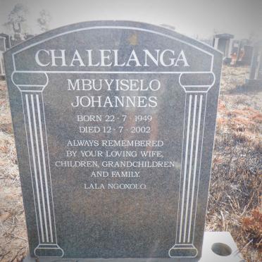 CHALELANGA Mbuyiselo Johannes 1949-2002