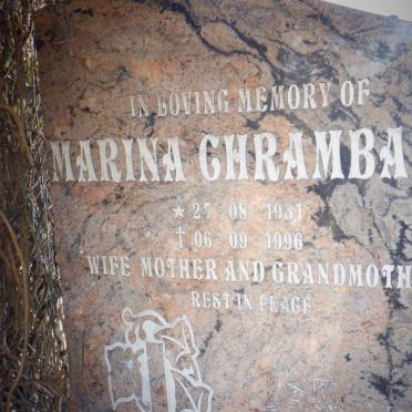 CHRAMBANIS Marina 1931-1996