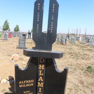 DHLAMINI Alfred Wilson 1946-2009