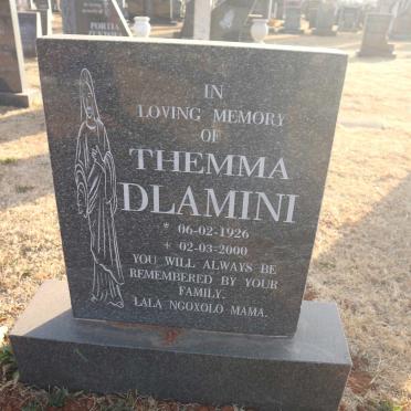 DLAMINI Themma 1926-2000