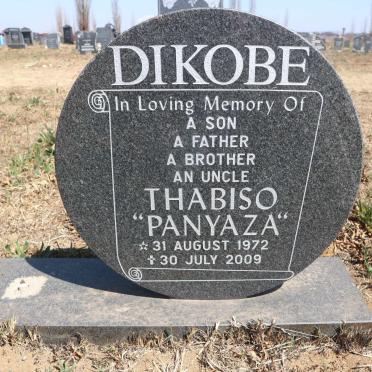 DIKOBE Thabiso 1972-2009