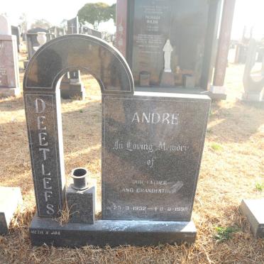 DEETLEFS Andre 1932-1999