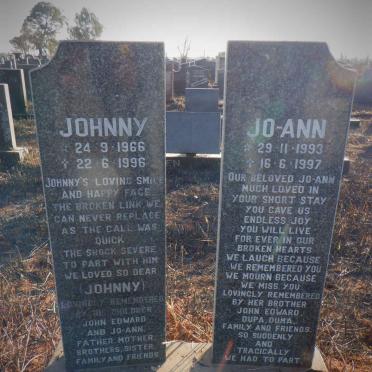 DALTON Johnny 1966-1996 :: DALTON Jo-Ann 1993-1997