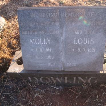 DOWLING Louis 1921- &amp; Molly 1914-1986