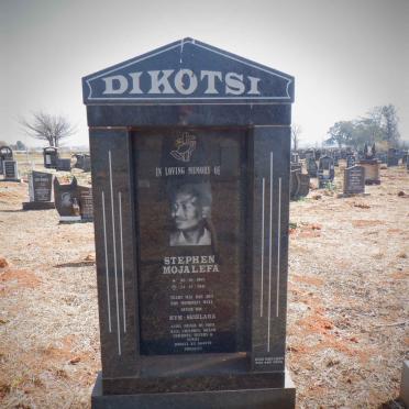 DIKOTSI Stephen Mojalefa 1957-2011