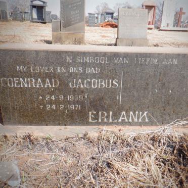 ERLANK Coenraad Jacobus 1909-1971