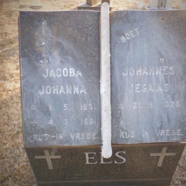 ELS Johannes Jesaias 1928- &amp; Jacoba Johanna 1931-1981
