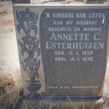 ESTERHUIZEN Annette C. 1938-1976