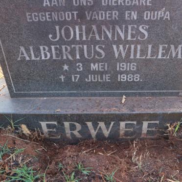 ERWEE Johannes Albertus Willem 1916-1988