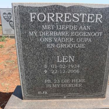 FORRESTER Len 1934-2006