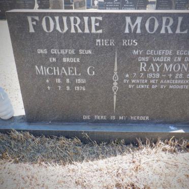 FOURIE Michael G. 1951-1976 :: MORLEY Raymond 1939-1990