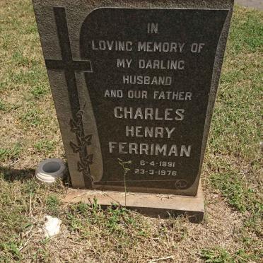 FERRIMAN Charles Henry 1891-1976