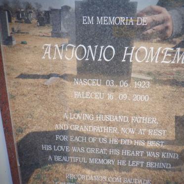 GOUVEIA Antonio Homem, de 1923-2000