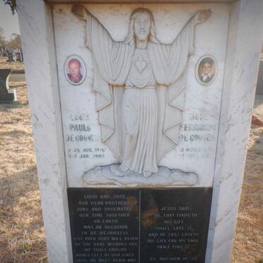 GOUVEIA Louis Paulo, de 19?6-2002 :: DE GOUVEIA Jose Fernando 1972-1982