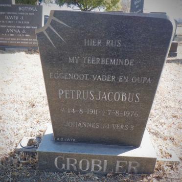 GROBLER Petrus Jacobus 1911-1976